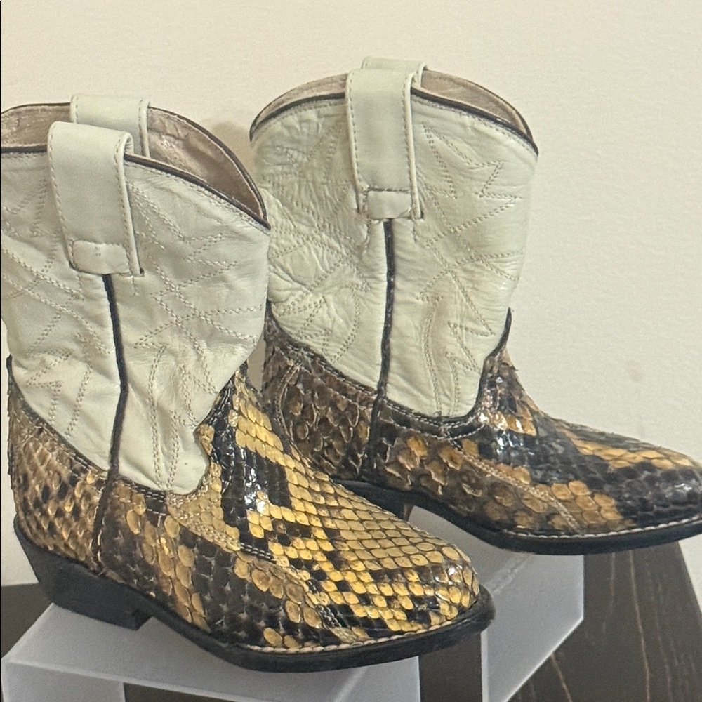 Snakeskin Cowboy Boots